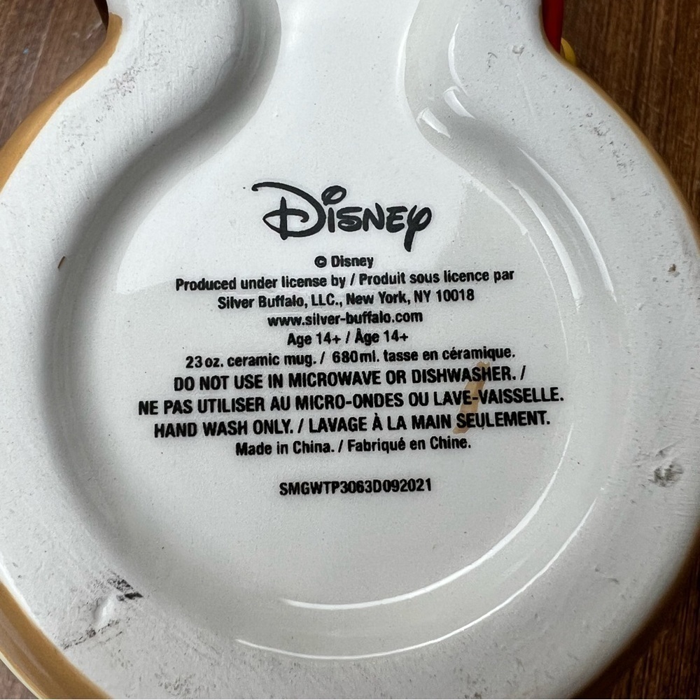Disney Winnie The Pooh Honey Pot Mug Coffee Cup Large Hunny Bee (23 oz) NEW - Picture 6 of 7
